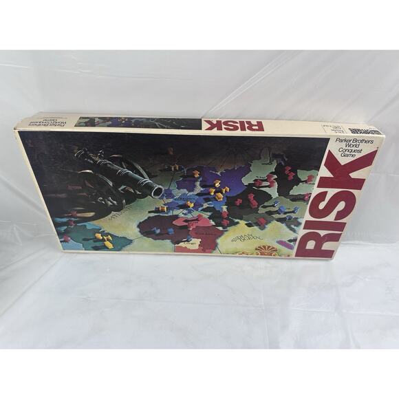 RISK Board Game Parker Brothers World Conquest Vintage 1975-1980 - Picture 2 of 8